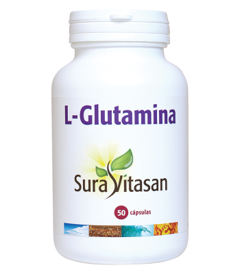 L-Glutamina - 50 cápsulas - Sura Vitasan