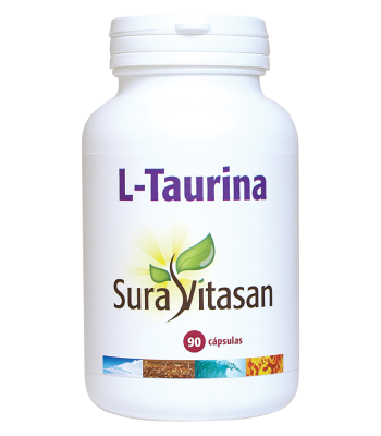 L-Taurina - 90 cápsulas - Sura Vitasan