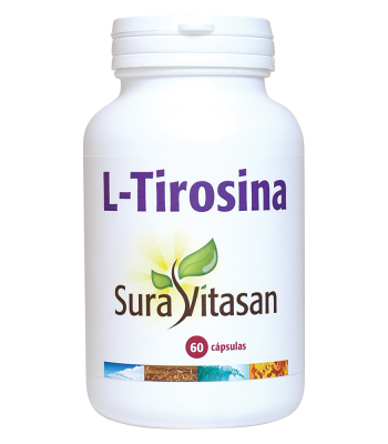 L-Tirosina - 60 cápsulas - Sura Vitasan