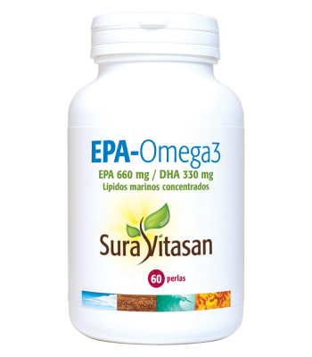 Epa-Omega 3 - 60 perlas - Sura Vitasan