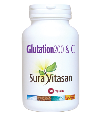 Glutation 200 & C - 30 cápsulas - Sura Vitasan