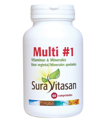 Multi #1 Vitaminas & Minerales - 60 comprimidos - Sura Vitasan
