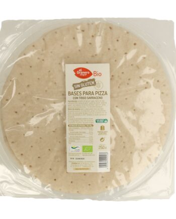 Bases para pizza con trigo sarraceno Bio