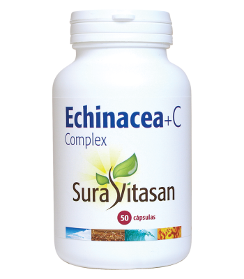 Echinacea + C  Complex - 50 cápsulas - Sura Vitasan