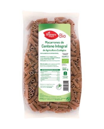 Macarrones de Centeno Bio