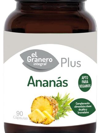 Ananas forte tronco de piña 500 mg 90 capsulas