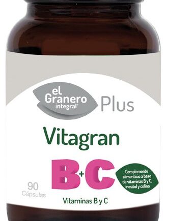 Vitagran B+C Vtaminas B y C 90 cápsulas