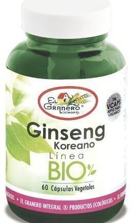 Ginseng blanco koreano bio 60 cápsulas