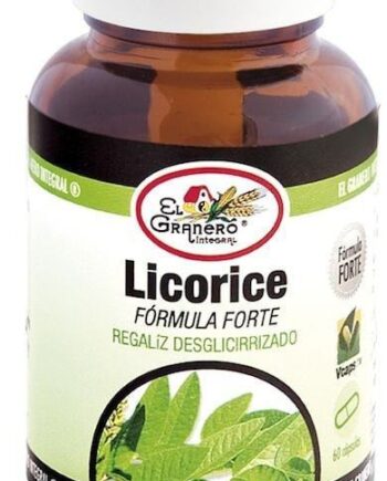 Licorice regaliz raiz desglicirrizado 60 capsulas