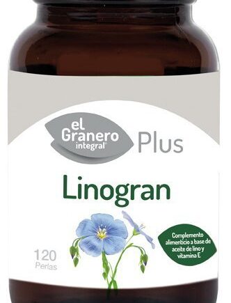 Linogran aceite de lino 120 perlas