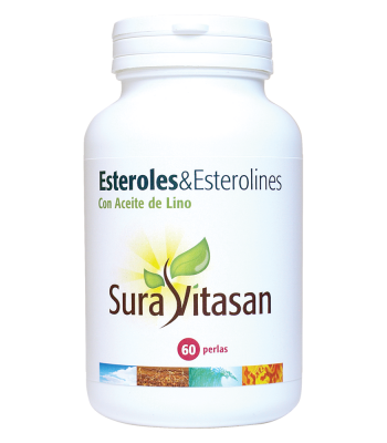 Esteroles & Esterolines - 60 perlas - Sura Vitasan