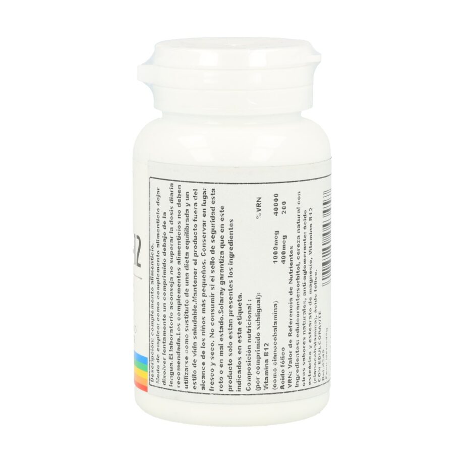 Vitamina B-12 con Ácido Fólico