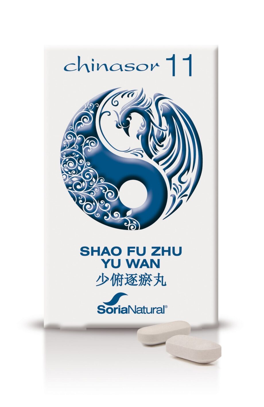 CHINASOR 11 comprimidos - SHAO FU ZHU YU WAN