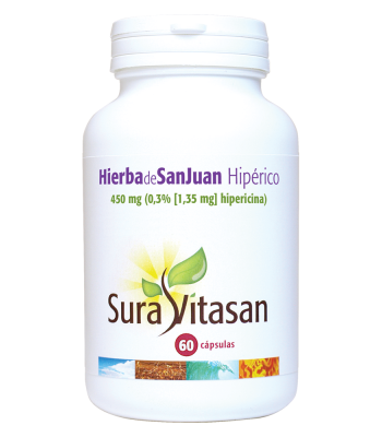 Hierba de San Juan hipérico - 60 cápsulas - Sura Vitasan
