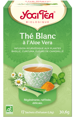 Té Blanco con Aloe Vera 17 Bolsitas