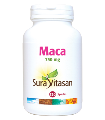 Maca - 120 cápsulas - Sura Vitasan