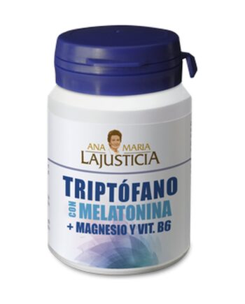 Triptófano con melatonina, magnesio y vitamina B6