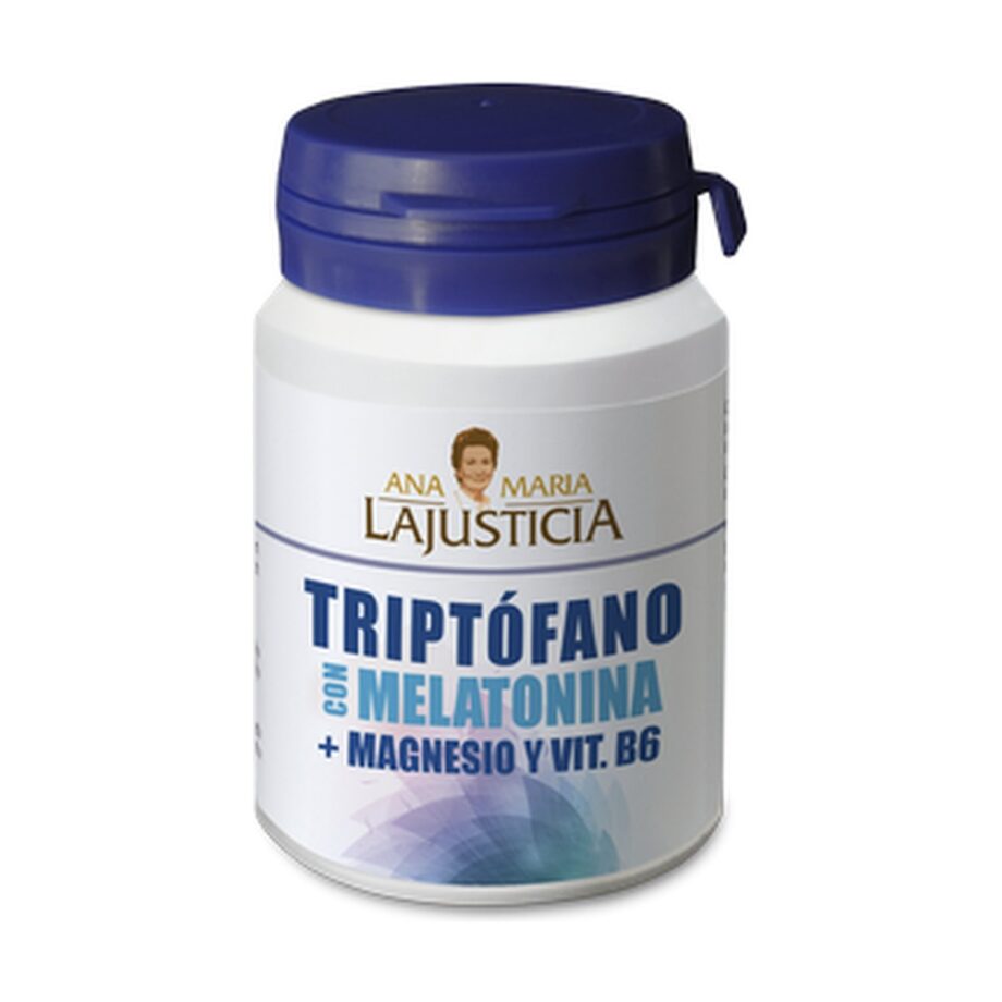 Triptófano con melatonina, magnesio y vitamina B6