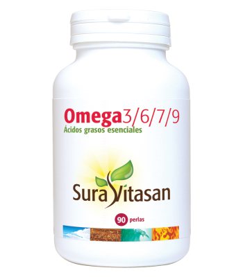 Omega 3/6/7/9 - 90 cápsulas - Sura Vitasan