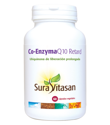 Co-Enzyma Q10 Retard - 60 càpsulas - Sura Vitasan