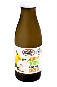 Zumo de pera bio 750 mililitros