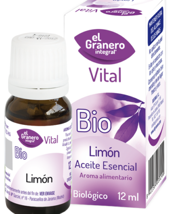 Aceite esencia de limon bio 12 miligramos