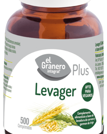 Levager levadura y germen 400 mg 500 comprimidos