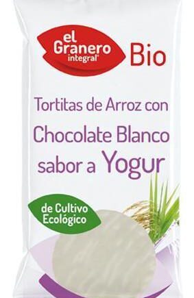 Tortitas de arroz con yogurt 6 unidades