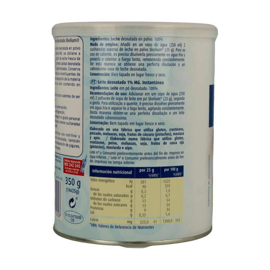 Sbelium Leche Polvo Dietisol
