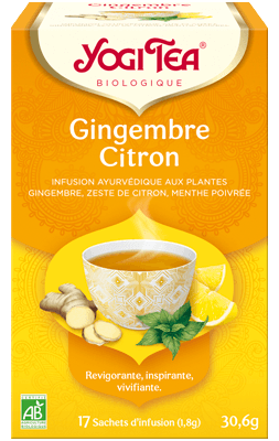 Jengibre y Limón 17 Bolsitas