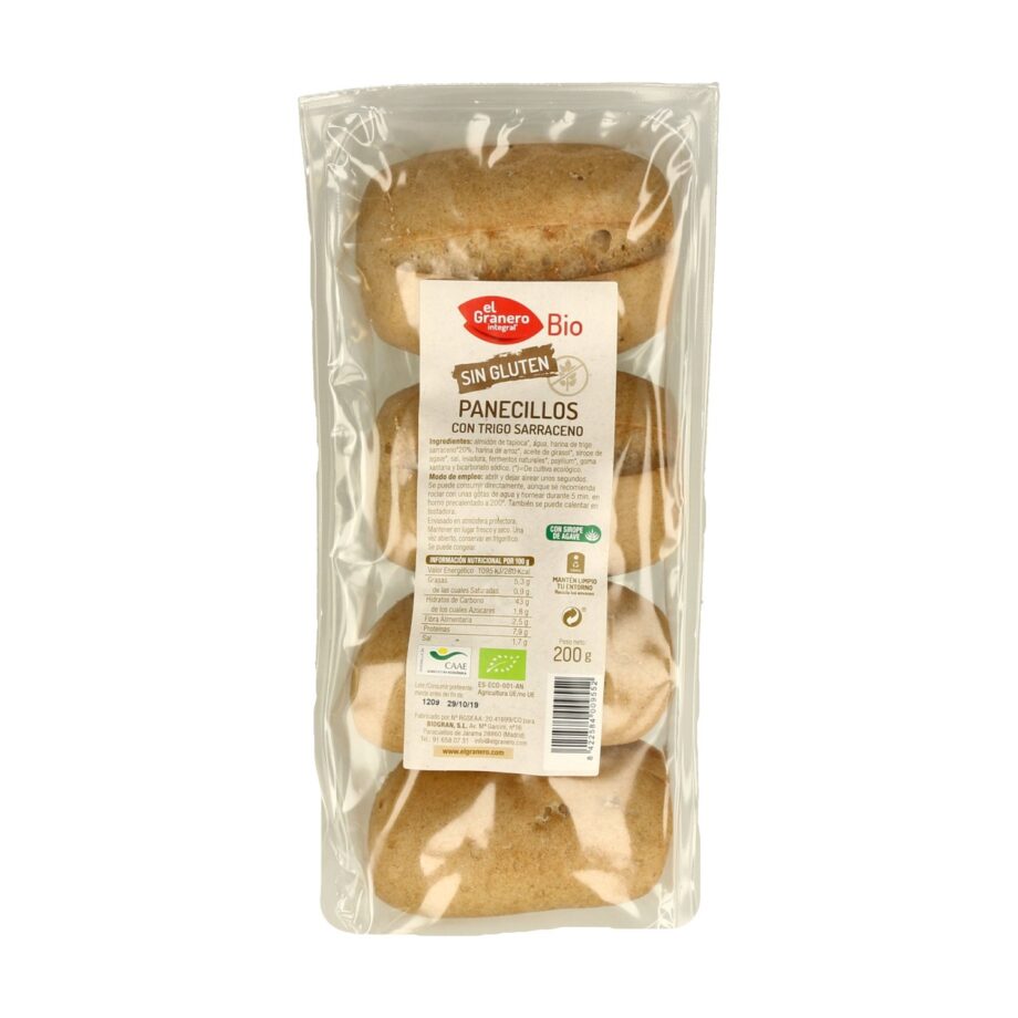 Panecillos con Trigo Sarraceno Bio