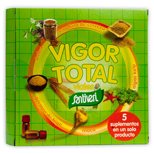 Vigor Total agrupa 5 suplementos 20 Viales
