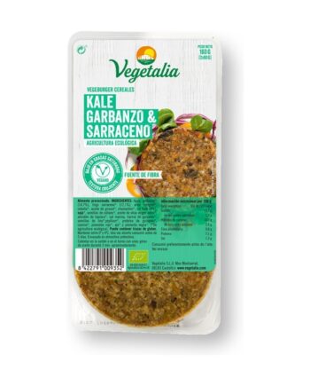 Vegeburguer Kale, Garbanzo y Sarraceno Bio