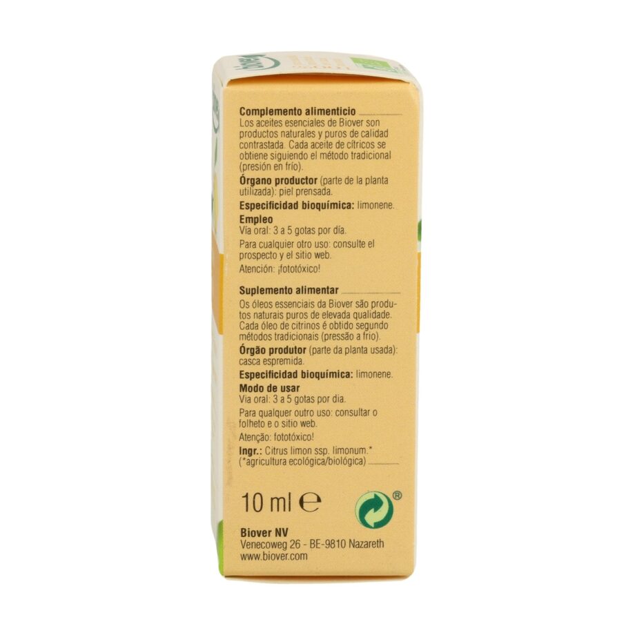 Aceite esencial de limón
