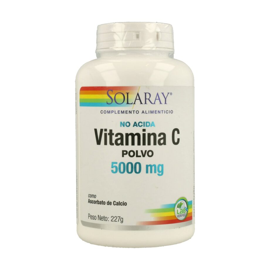 Vitamina C no ácida en polvo