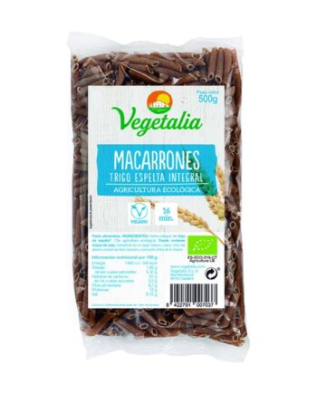 Macarrones de Espelta integral Bio