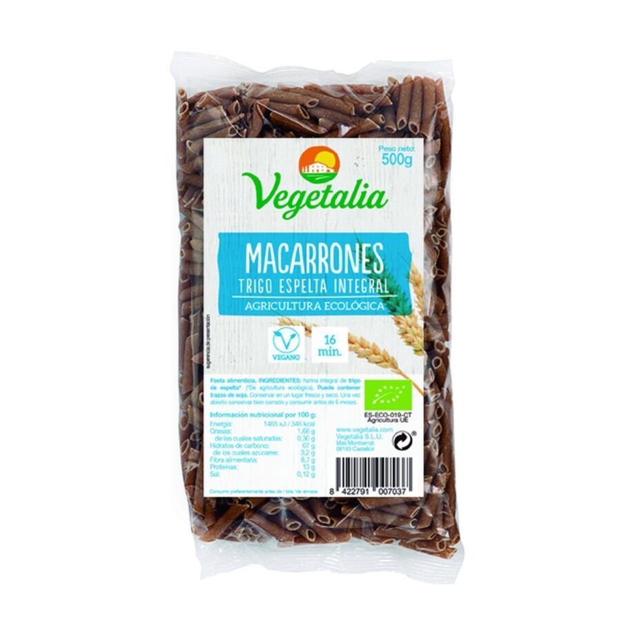 Macarrones de Espelta integral Bio