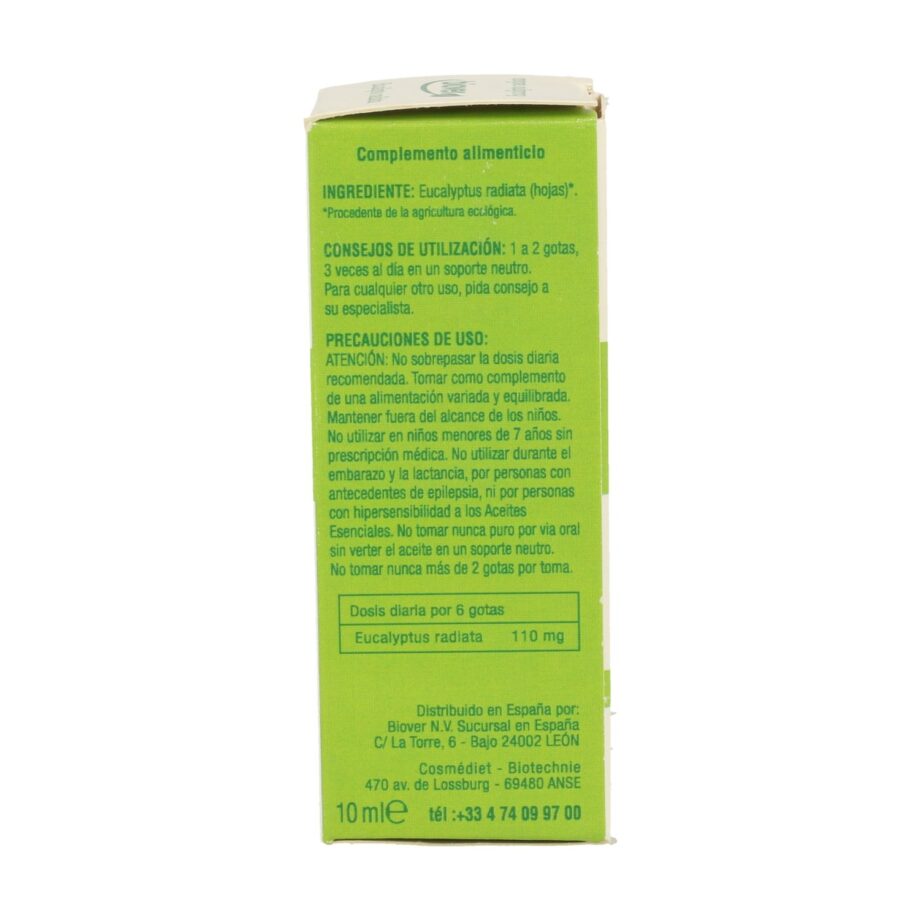 Eucalyptus Globulus Aceite Esencial Bio
