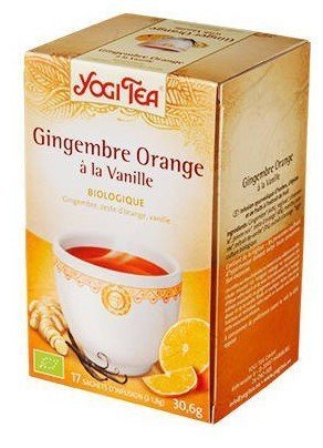 Jengibre-Naranja y Vainilla 17 Bolsitas Bio