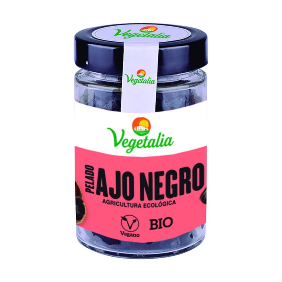 Ajo Negro Pelado Bio - 200 gr.