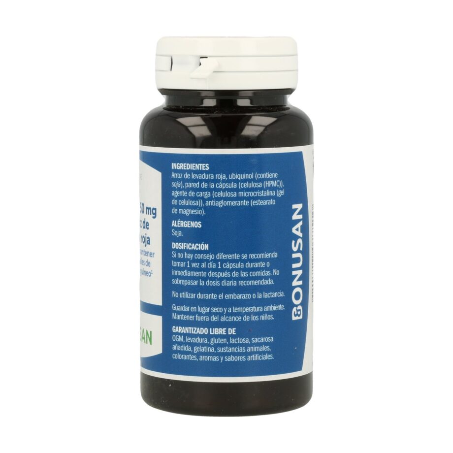 Ubiquinol Con Arroz De Levadura Roja 50 Mg