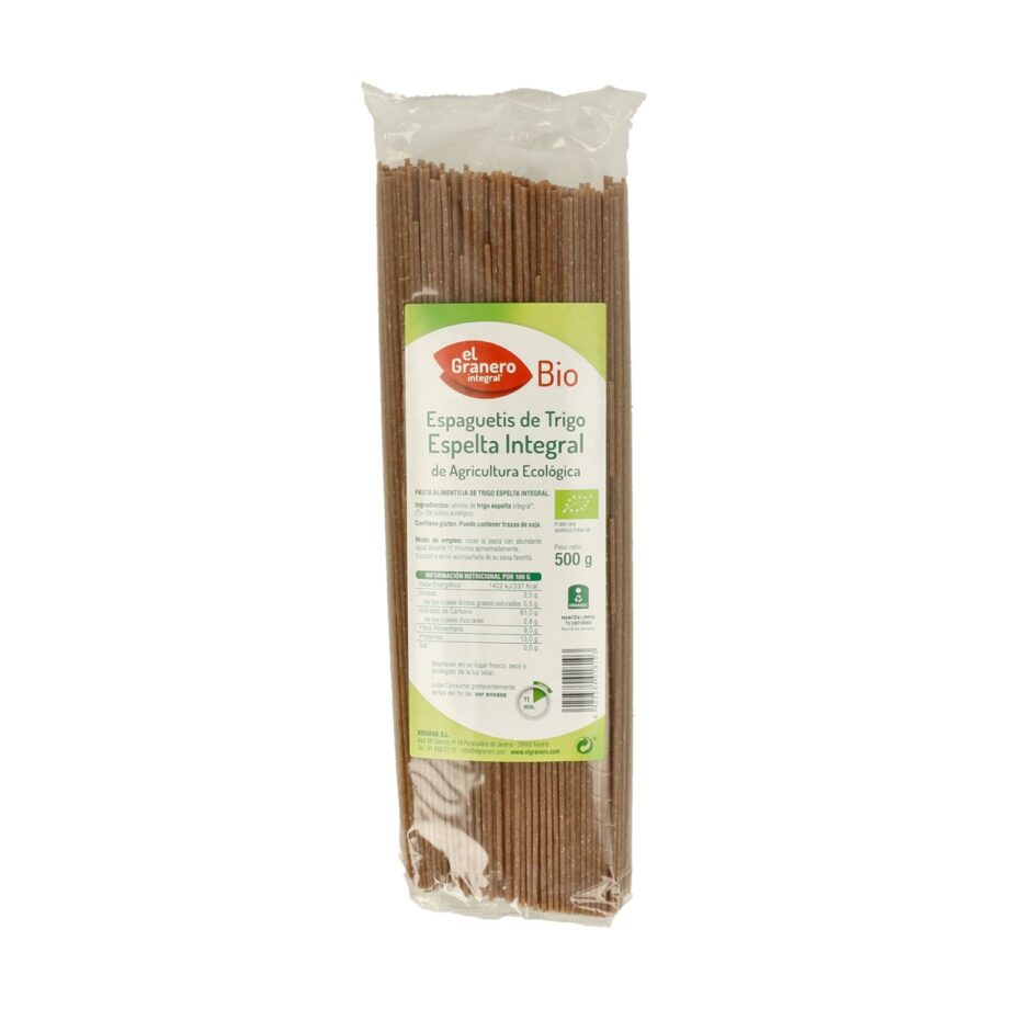 Espaguetis de Espelta Integral Bio