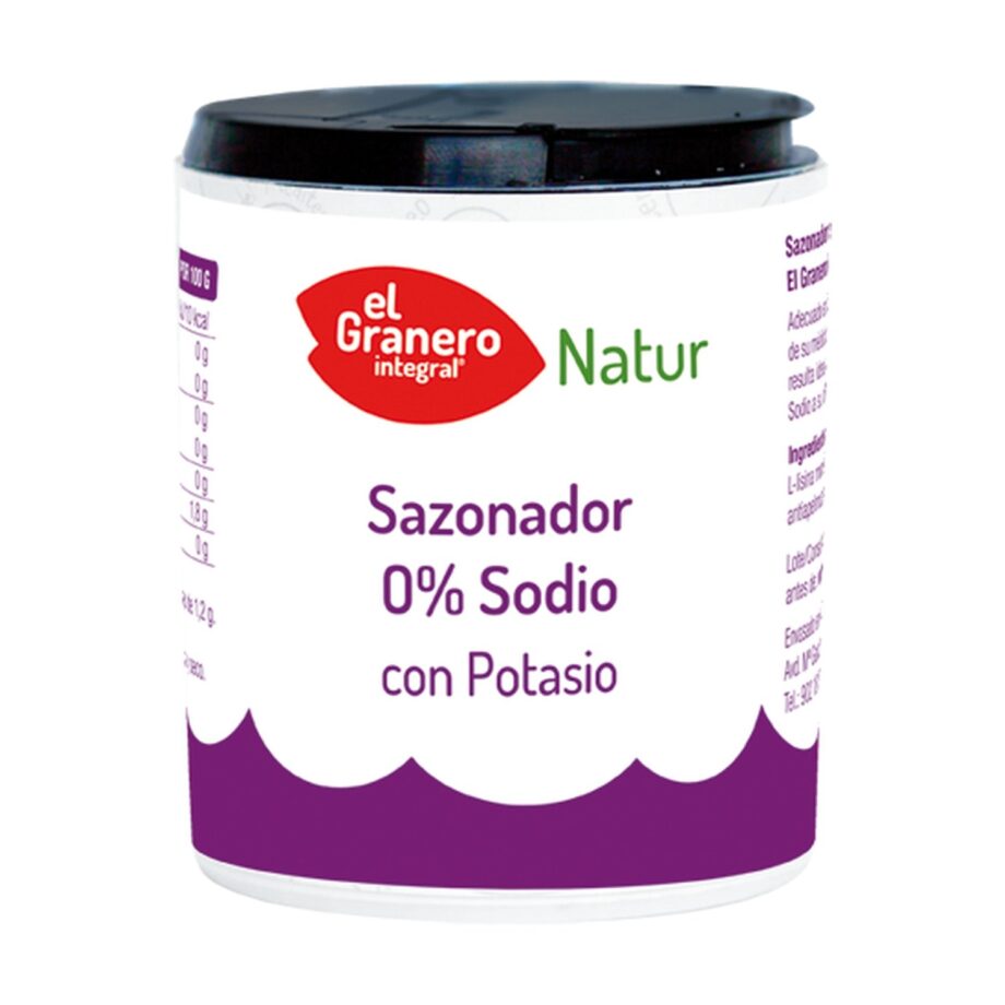 Sazonador 0% Sodio con Potasio