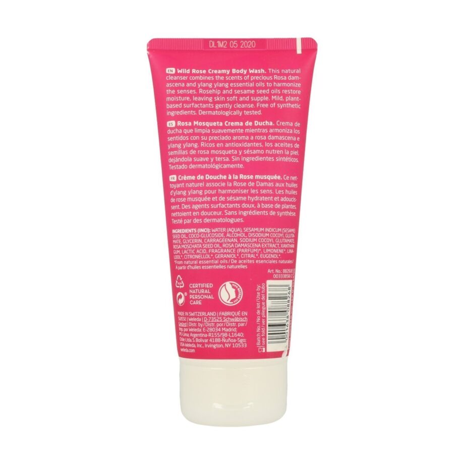 Crema de Ducha Rosa Mosqueta