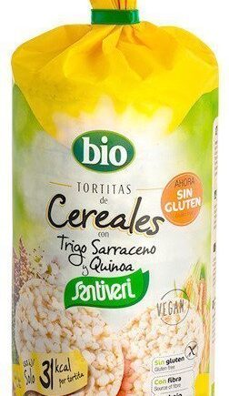 Tortitas de Cereales sin Gluten Bio 130 gr