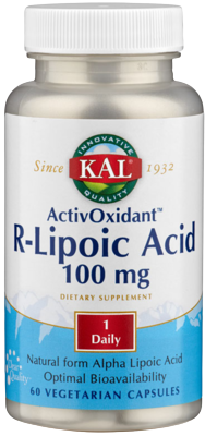 R-Lipoic A.Activoxidant Tm- Vegan 60 Cápsulas