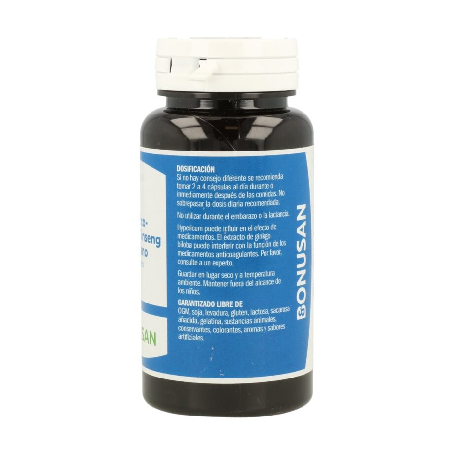 Extracto de Hipérico, Ginkgo y Ginseng Siberiano