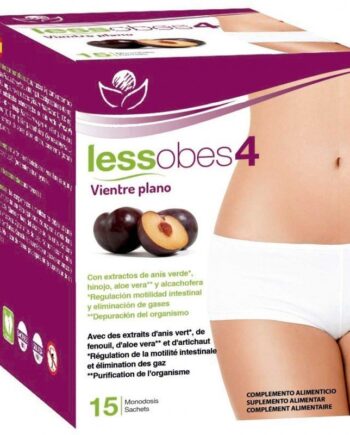 Lessobes 4 Vientre Plano 15 sobres