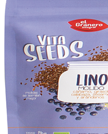 Vitaseeds Lino Molido Girasol sésamo calabaza y arroz 200 gr