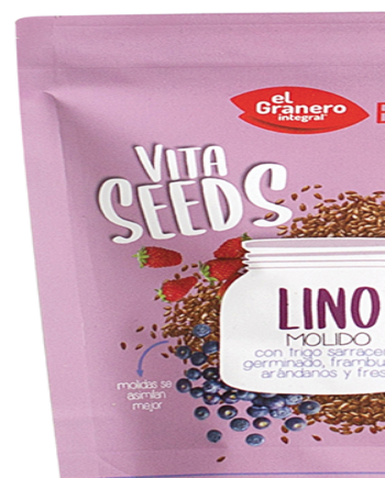 Vitaseeds Lino Molidos Trigo Sarraceno frambuesa 200 gr